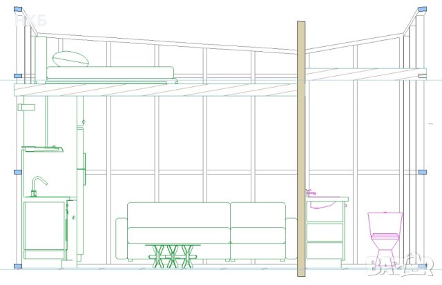 бунгало с дървена конструкция, снимка 12 - Други - 41308934
