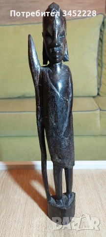 дърворезба масив за ценители 35см , снимка 2 - Декорация за дома - 53840758