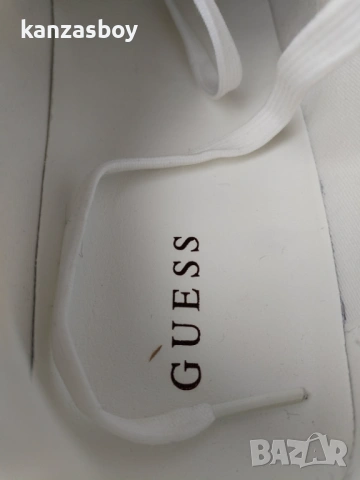 Guess Sneakers FMPVIBLEA12 White Brown - страхотни мъжки кецове КАТО НОВИ 43, снимка 11 - Кецове - 53386334