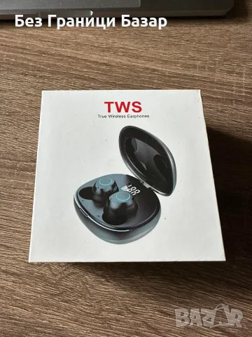 Нови Безжични TWS Слушалки Bluetooth 5.0 LED Батерия Touch Стерео Звук за музика спорт