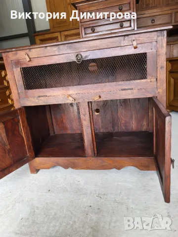 Старинен ТВ шкаф, снимка 7 - Шкафове - 47676022