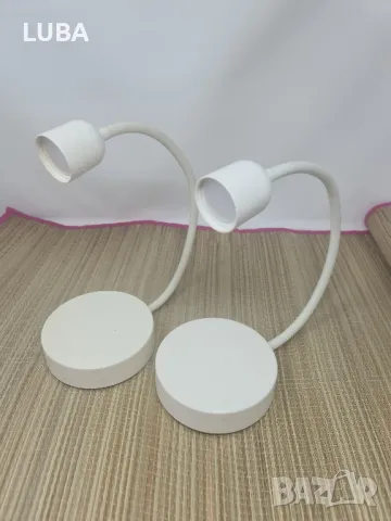 нощни лампи-2 броя/приспособени и за стена чрез фишери или вакум/, снимка 3 - Други - 48474051