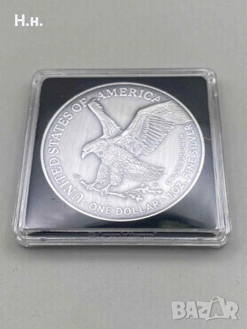 Сребърни монето 2x1oz, снимка 5 - Нумизматика и бонистика - 53406247