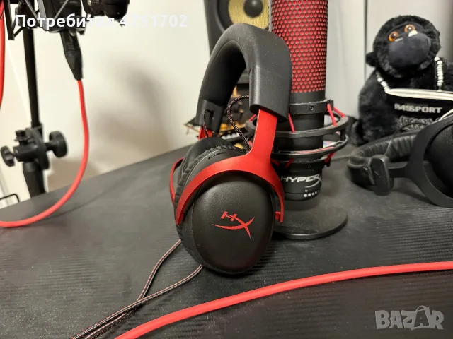 HyperX QuadCast + HyperX Cloud III – комплект