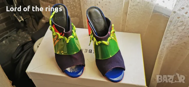 Оригинални маркови дамски сандали /чехли ICEBERG Mule - 40 номер, снимка 3 - Чехли - 49958830