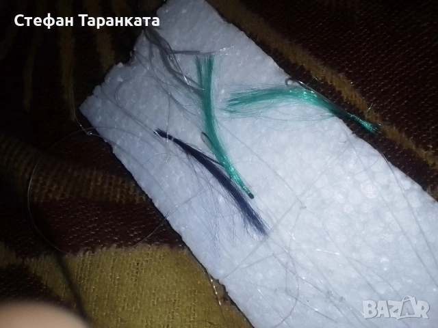 чепаретата със 10 куки с дълго рамо и ламета за чернокоп и костур с, снимка 3 - Такъми - 52192747