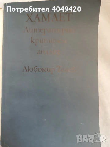 Хамлет Литературно критичен анализ , снимка 2 - Художествена литература - 50997775