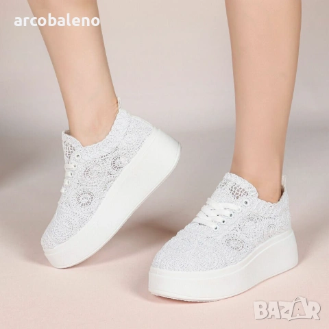 Дамски ниски маратонки, 3цвята , снимка 13 - Маратонки - 53193724