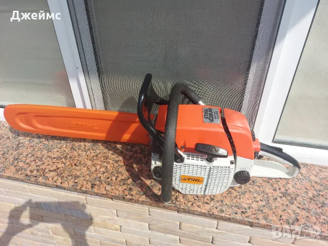 Резачка Stihl 038AV electronic quickstop , снимка 3 - Градинска техника - 55920399