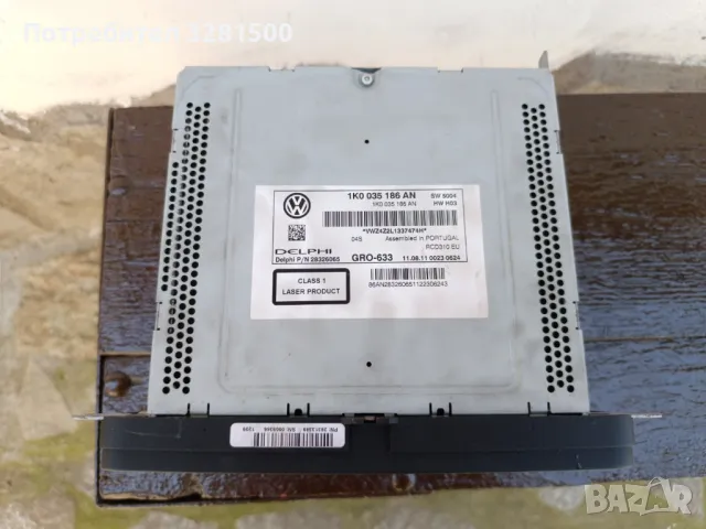 VW Delphi RCD310 EU radio system, снимка 3 - Части - 50044963