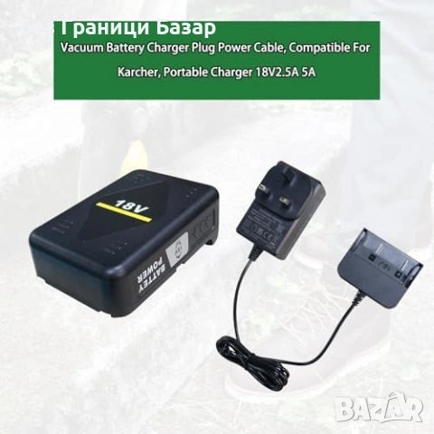 Ново Интелигентно зарядно Kärcher 18V серия с бързо зареждане, защити