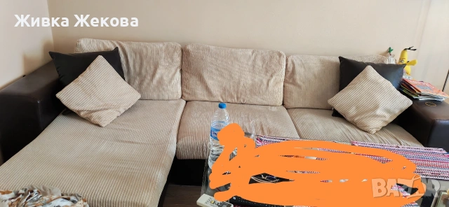 диван кадифе и кожа