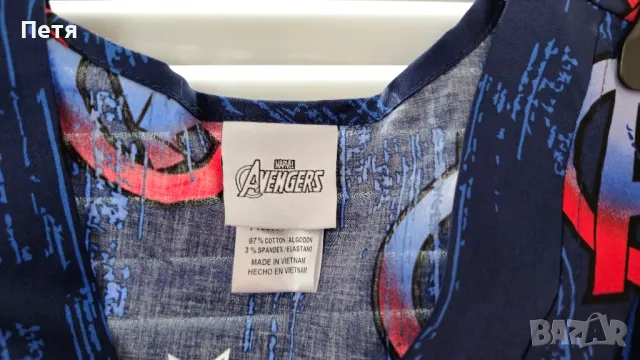 Медицинска работна туника Captain America, снимка 6 - Тениски - 49990760