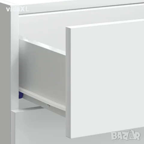vidaXL Кухненски шкаф "Lyon" бял, инженерно дърво, снимка 9 - Шкафове - 56148211