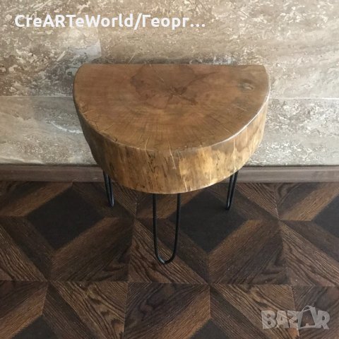 Маса за кафе ,помощна маса,малка маса,поставка за снимки и книги,свещи,чаши идр., снимка 10 - Декорация за дома - 27537476