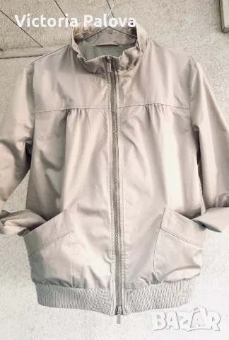 Красиво преходно късо яке светъл беж, снимка 14 - Якета - 48809363