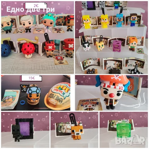 Kinder joy Minecraft и One Piece 2026