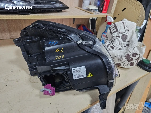 Ляв фар Mercedes GL W166 USA lqv far мерцедес ГЛ 166, снимка 6 - Части - 51241928