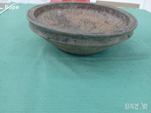 Стара глинена/керамична паница