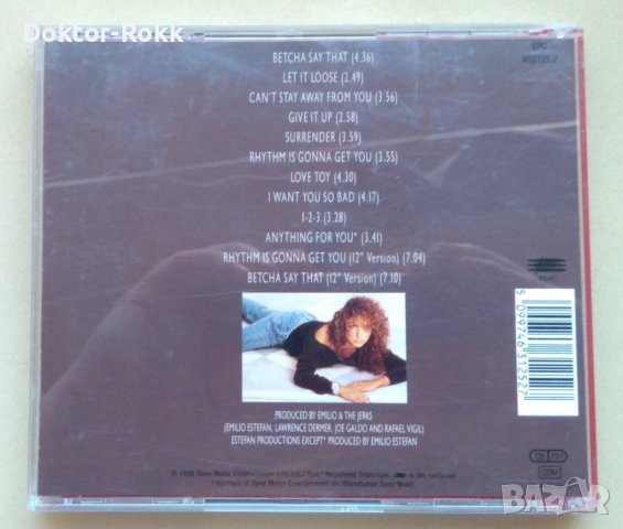 Gloria Estefan & Miami South Machine - Anything for You 1987 CD , снимка 2 - CD дискове - 41560766
