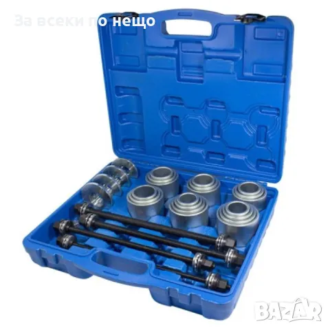 Комплект за набиване и избиване на селенови втулки 28 части RockForce, снимка 2 - Други инструменти - 50358832