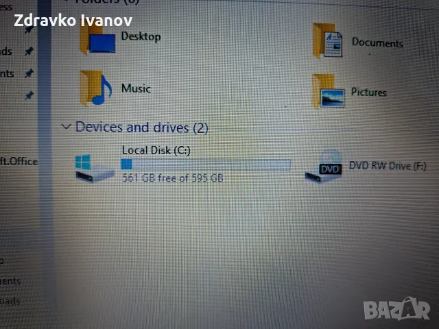 Лаптоп Toshiba – Intel i3 / 6GB RAM / 595GB HDD, снимка 5 - Лаптопи за дома - 56252137