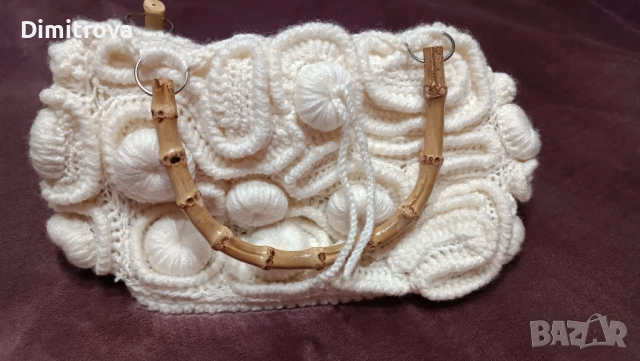 Плетена дамска чанта, снимка 8 - Чанти - 53139205