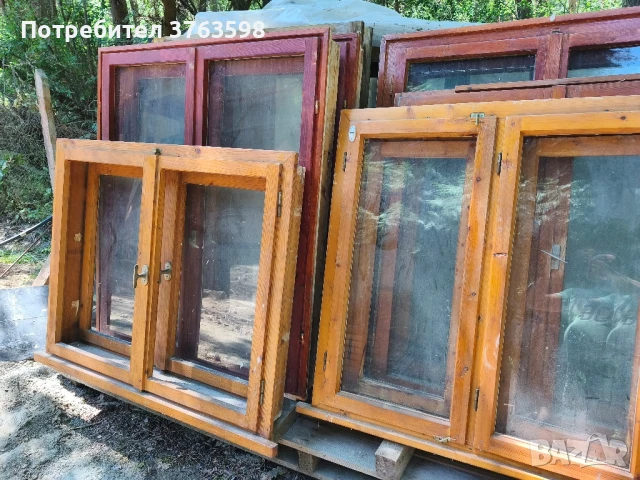 дървена дограма в добро състояние 