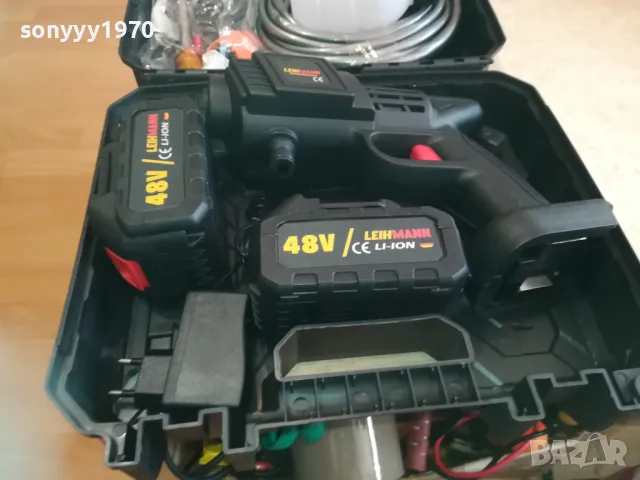 LEIHMANN-АКУМУЛАТОРНА ВОДОСТРУЙКА С 2 БАТЕРИИ 3010240744, снимка 7 - Други инструменти - 47769123