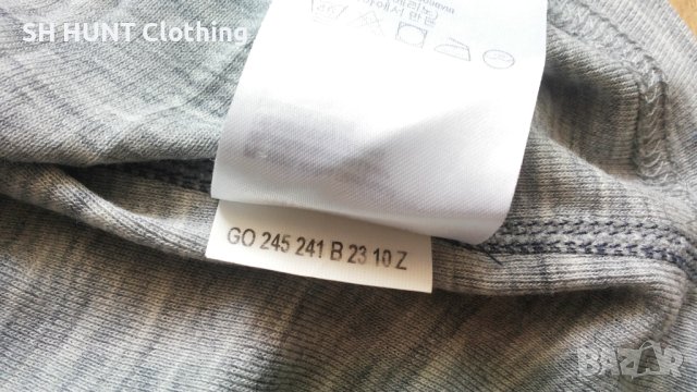 DEVOLD HIKING MAN HALF ZIP NECK 100% Extra Fine Merino Wool размер M термо блуза - 408, снимка 14 - Блузи - 41365088