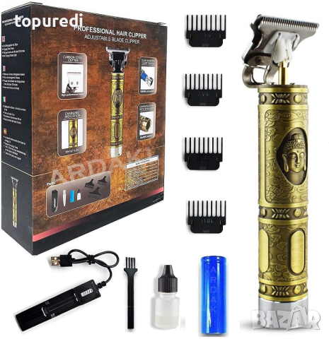 МАШИНКА ЗА ПОДСТРИГВАНЕ И ГРАВИРАНЕ НА КОСА