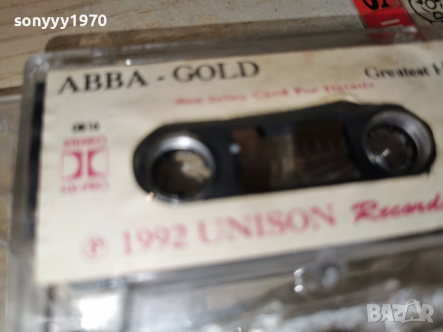 ABBA-GOLD UNISON TAPE 1992 1312252311, снимка 13 - Аудио касети - 52777954
