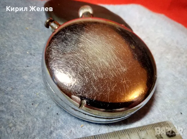 СЛАВА СДЕЛАНО в СССР Стар РУСКИ ГОЛЯМ ПРОФЕСИОНАЛЕН СПОРТЕН ХРОНОМЕТЪР 48195, снимка 12 - Антикварни и старинни предмети - 48006345