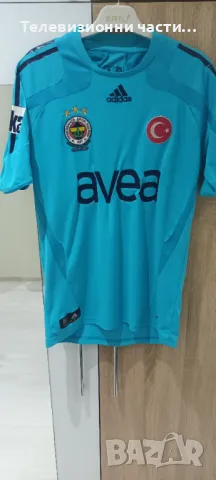 Оригинална футболна тениска фланелка екип на Фенербахче Fenerbahce трети екип от сезон 2007/08 S, снимка 8 - Спортни дрехи, екипи - 48828737