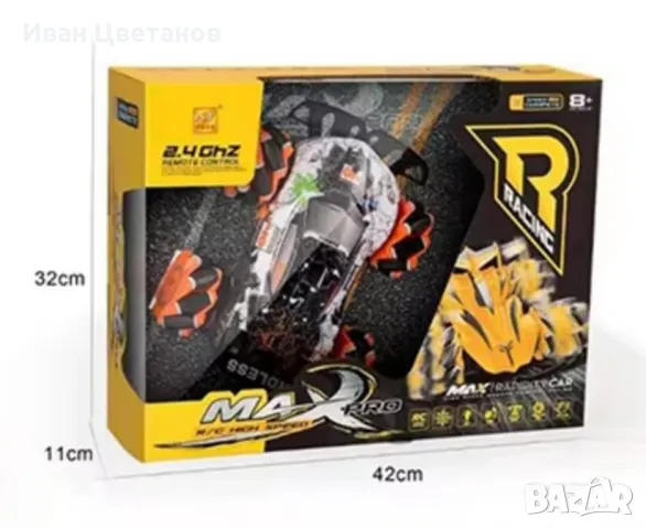 Спортна дрифт кола - играчка с дистанционно управление, снимка 2 - Коли, камиони, мотори, писти - 48157350