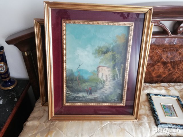 2 картини внос от Италия 45/55 см, снимка 4 - Картини - 39701215