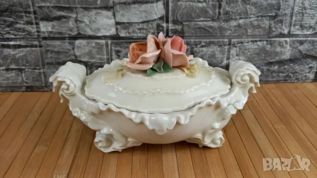 Порцеланова кутия за бижута - Karl Ens, снимка 1