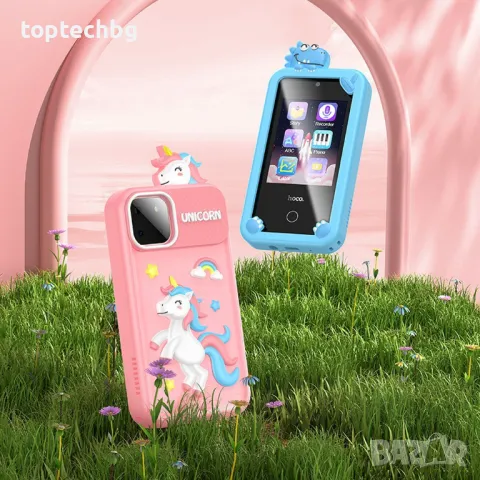 Детски телефон HOCO Y103 2,8″, снимка 4 - Образователни игри - 48195747