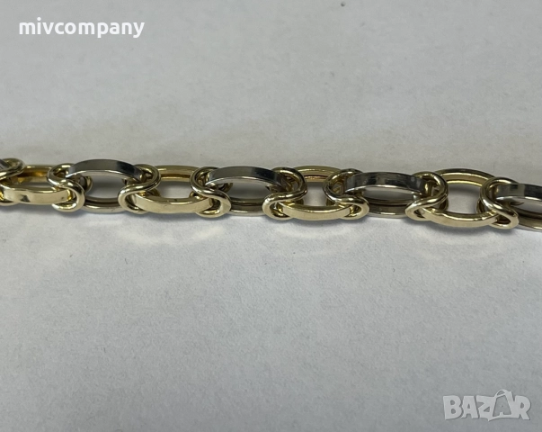 Златен синджир 15.16гр.61см., снимка 3 - Колиета, медальони, синджири - 52616025