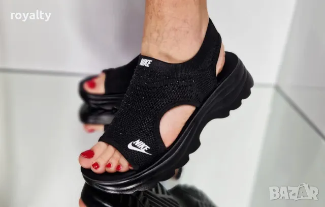 Nike черни дамски сандали 