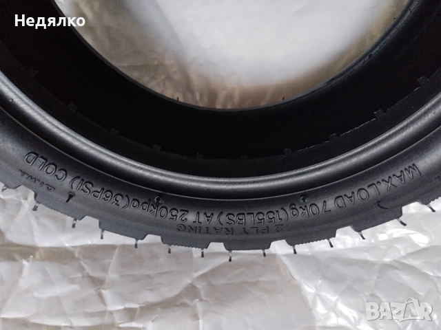 Безкамерната гума за тротинетки размер 10х2,75-6,5, снимка 3 - Гуми и джанти - 53825131
