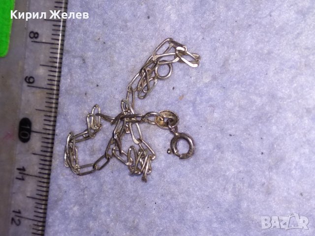 ФИНА СРЕБЪРНА ВИНТИДЖ СТИЛ ГРИВНА СРЕБРО 925 ПРОБА 31358, снимка 8 - Гривни - 41472600