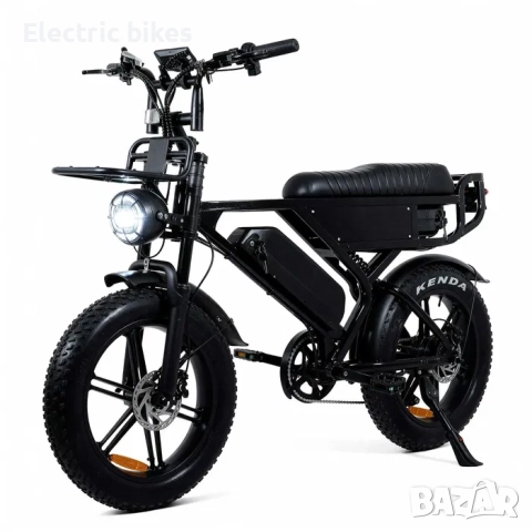 Електрически велосипед X90 MAX – 20″ Fatbike, ДВОЙНА БАТЕРИЯ, 48V 26Ah, 750W, снимка 5 - Велосипеди - 52960610