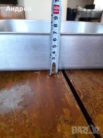 Стара алуминиева тава,тепсия #16, снимка 3 - Антикварни и старинни предмети - 51936493