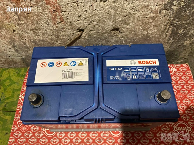 Акумyлатот Bosch S4 EFB 85 амп/ч Азиатка R+, снимка 2 - Части - 53662007