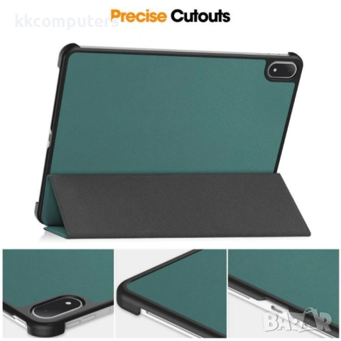 Кожен Калъф ENKAY Tri-fold за OnePlus Pad 3 / Pad 2 Pro 13.2 - Авто събуждане/заспиване, Стойка, Вкл, снимка 8 - Калъфи, кейсове - 53633698