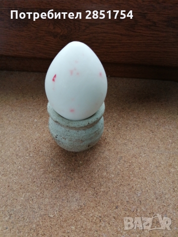 Колекционерско яйце от полускъпоцен камък, снимка 4 - Колекции - 36100011