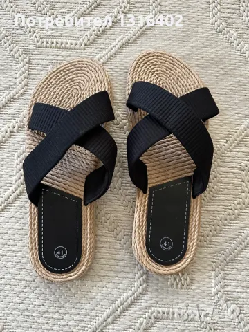 Нови дамски чехли номер 39, снимка 1