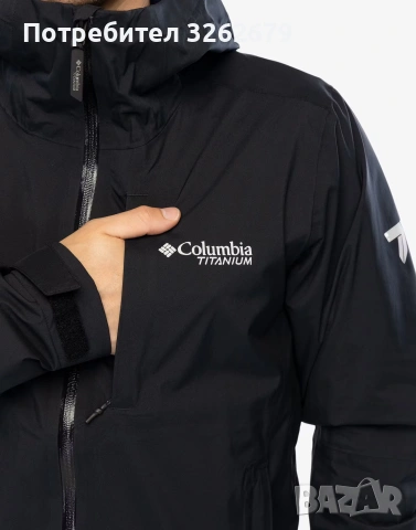 columbia titanium omni tech gore tex непромокаемо Ново размер L