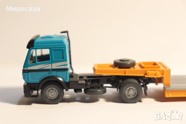 WIKING H0 1/87 MERCEDES ТЕЖКОТОВАРЕН ТРАНСПОРТ КАМИОН МОДЕЛ, снимка 2 - Колекции - 52528935
